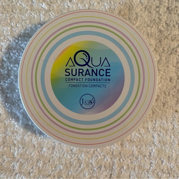 J. Cat Beauty Aqua Surance Compact Foundation Shade ACF108 Espresso 0.31 oz - Picture 4 of 5